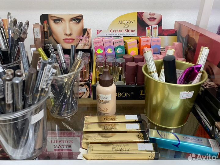 Остатки корейской косметики крема тушь