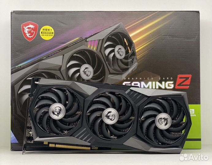 Видеокарты Msi rtx 3060 ti gaming z trio