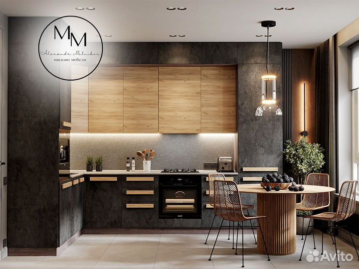 Кухня здесь