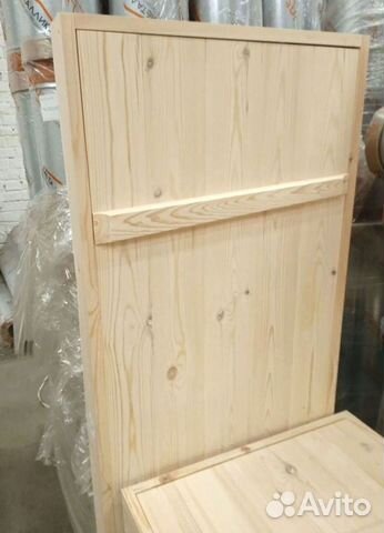 Дверь деревянная для бани