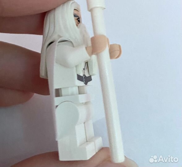 Lego Pippin and Gandalf the White