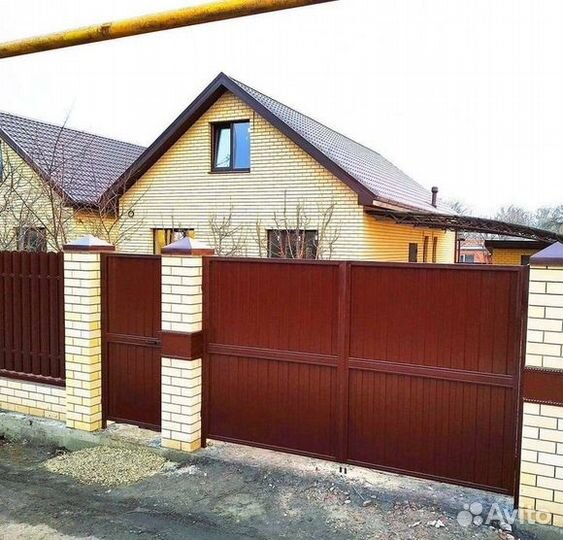 Распашные ворота Лайт 