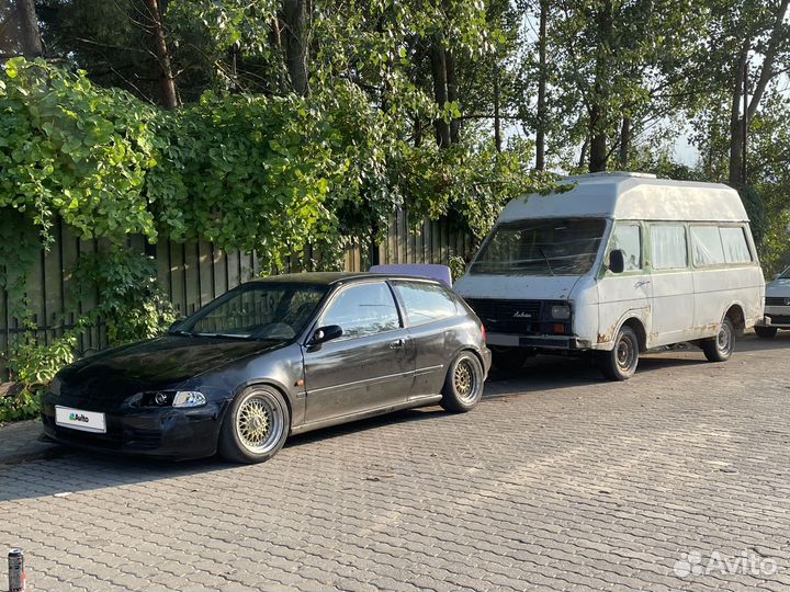 Honda Civic 1.3 МТ, 1995, битый, 350 000 км