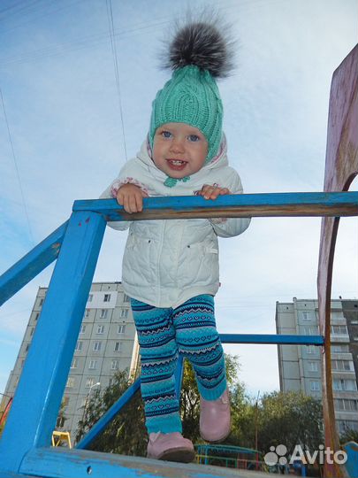 Шапочки, мама + дочка