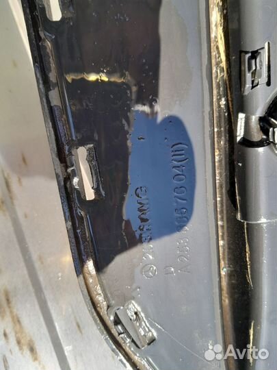 Решетка бампера левая Mercedes-Benz Glc X253