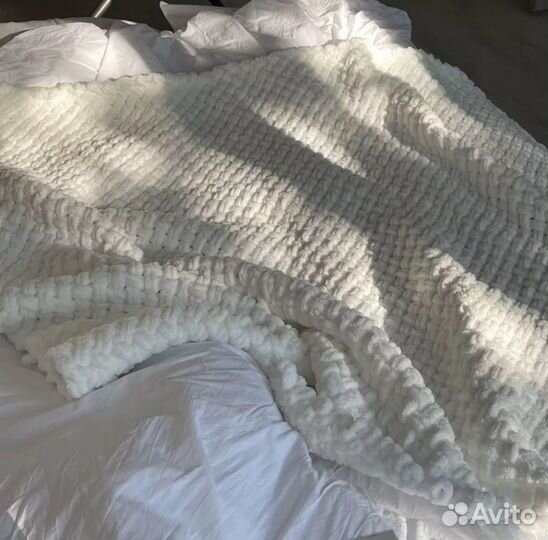 Вяжу на заказ пледы и корзины