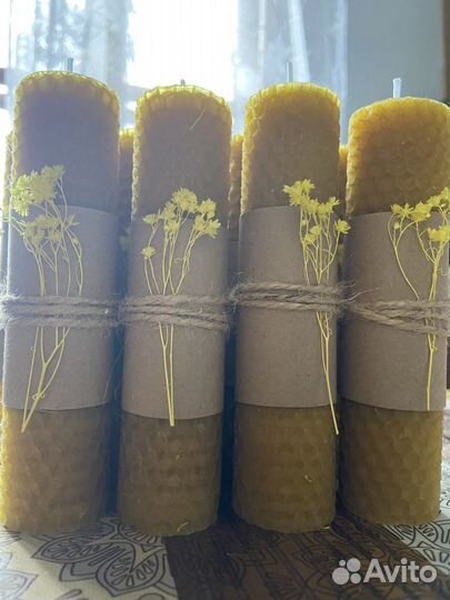 Свечи из вощины