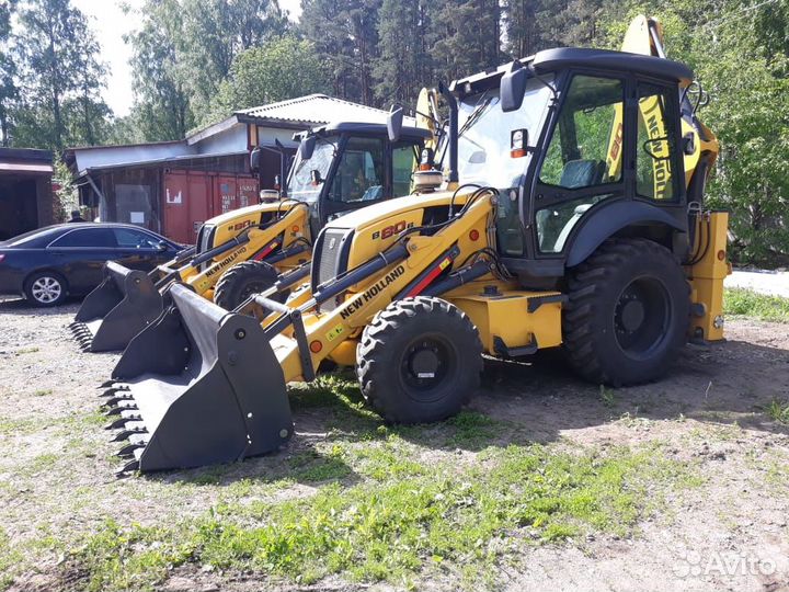 Экскаватор-погрузчик New Holland B80B, 2023