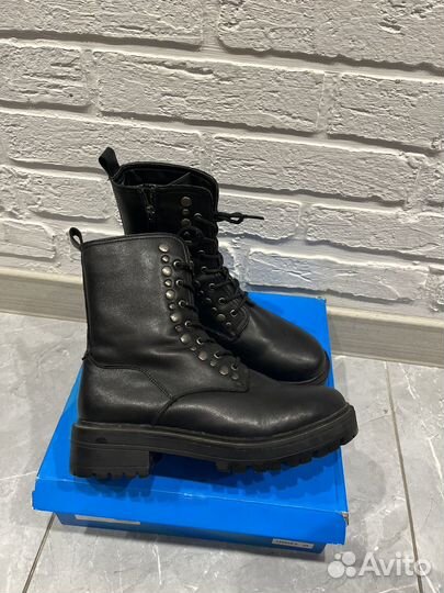 Ботинки женские зимние 38 размера кожаные