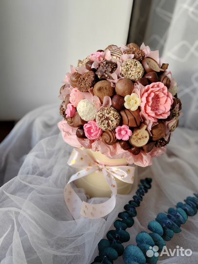 Съедобные букеты из конфет вкусные подарки