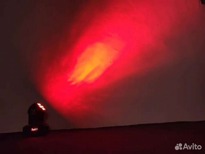 Головы LED Wash 7x12W 2шт RGBw Mic Pro Светомузыка