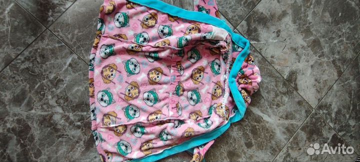 Детский махровый халат 116-122