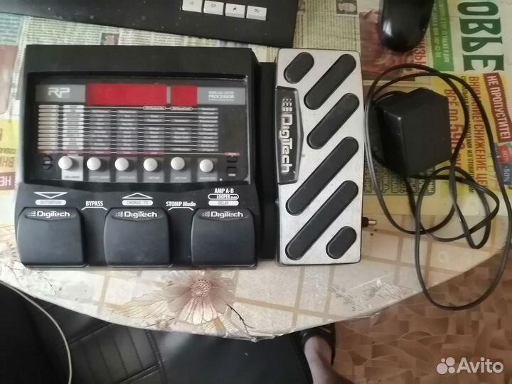 Гитарный процессор digitech RP355