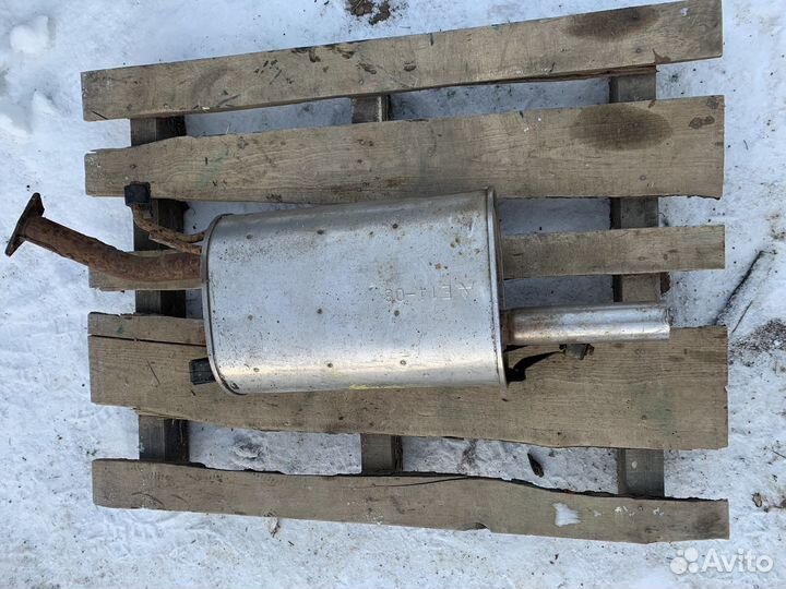 Глушитель на mitsubishi lancer 9