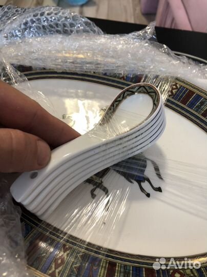 Набор дизайнерской посуды, тарелки