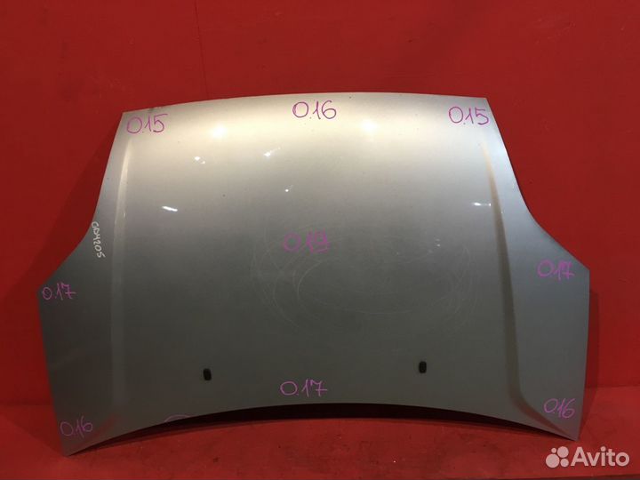 Капот Ford Fiesta 5 хетчбэк 2002-2008