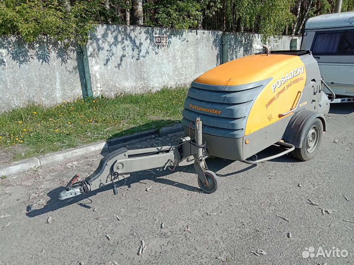 Пневмонагнетатель для полусухой стяжки