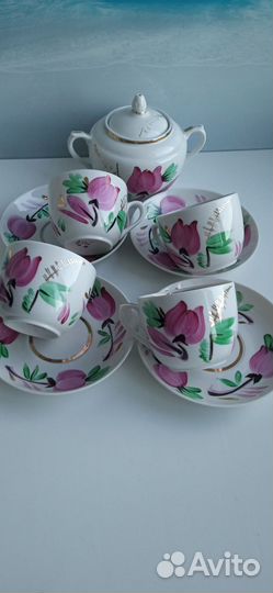 Чайные сервизы СССР новые