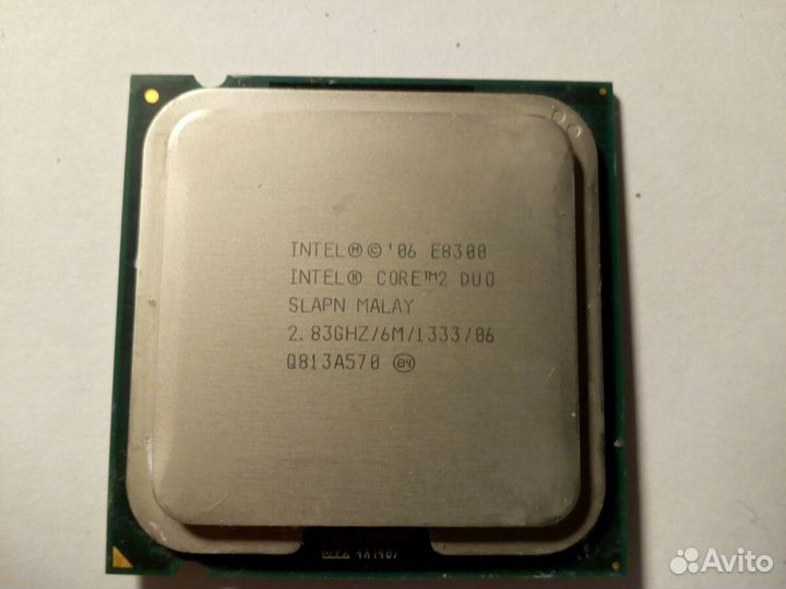 Процессор Core 2 duo E8300