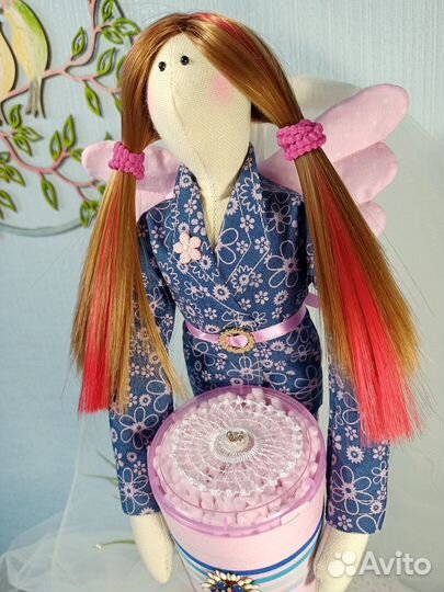 Кукла-держатель для ватных палочек