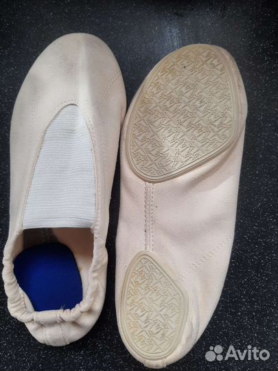 Балетки чешки для гимнастики,батутного спорта 33р