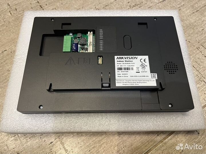 Видеопанель Hikvision DS-KH8340-TCE2 цветной сигна