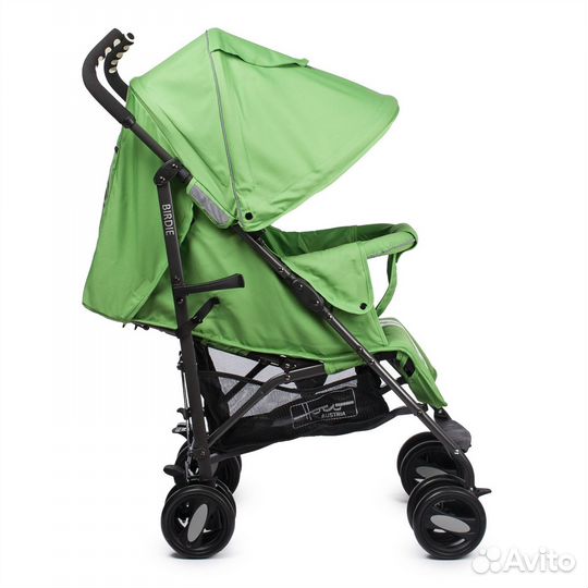 Коляска hoco Birdie Green stripes прогулочная