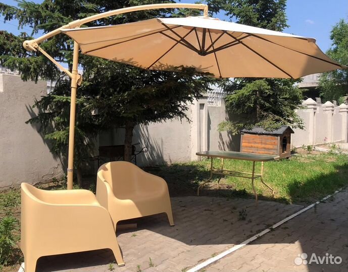 Зонт садовый большой