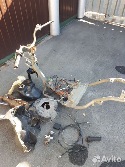 Скутер Сузуки Lets 2 разбор