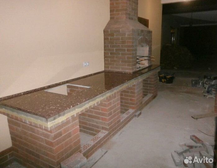 Столешницы для зоны барбекю