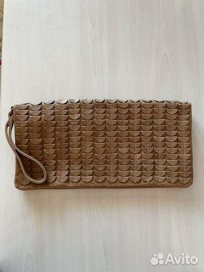 Клатч из натуральной кожи