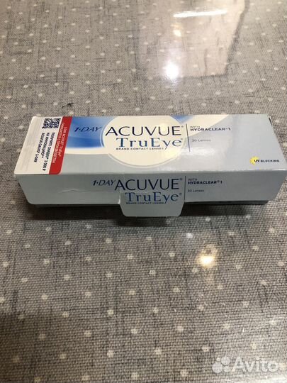 Линзы контактные однодневные acuvue