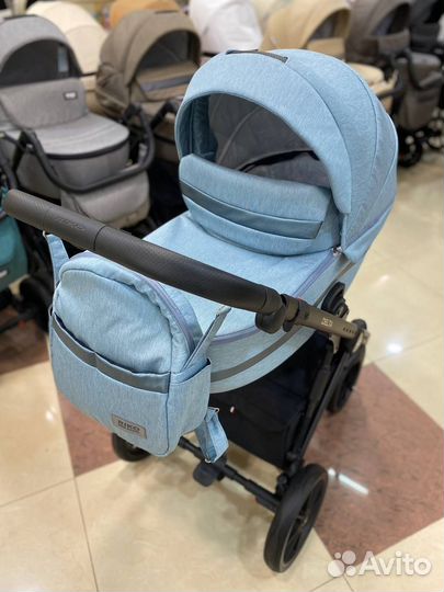 Коляска delta (2в1) (riko basic) Ocean (бирюзовый)
