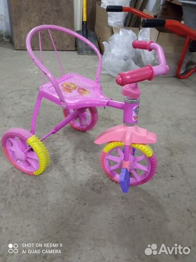 Детский трехколесный велосипед