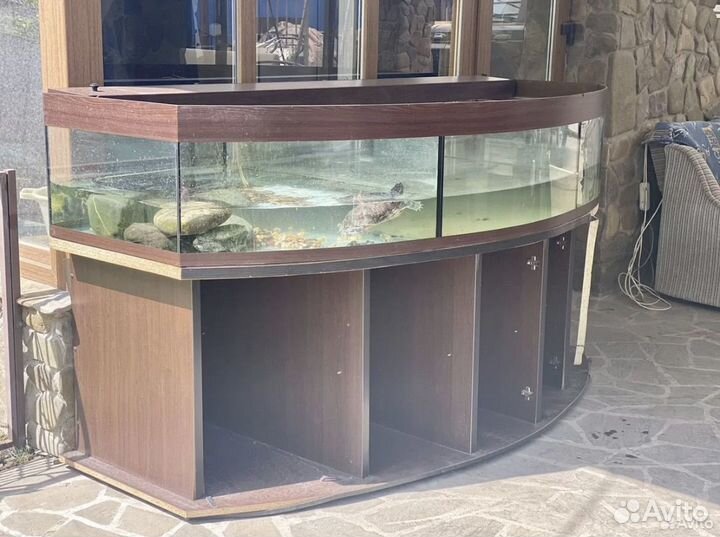 Аквариум панорамный 800 литров