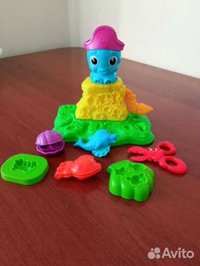 Play doh Весёлый осьминог
