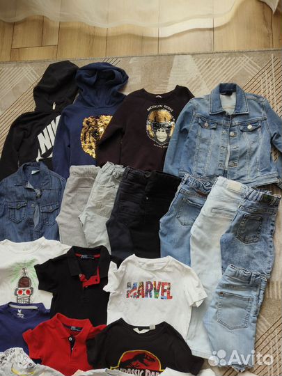 Вещи пакетом на мальчика 110-116