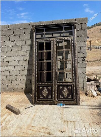 Ворота художественная ковка