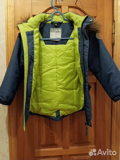 Куртка зимняя для мальчика размер 110