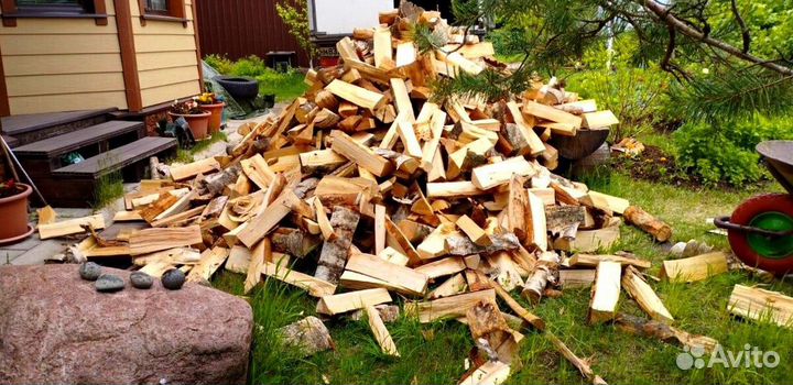 Дрова колотые Осина