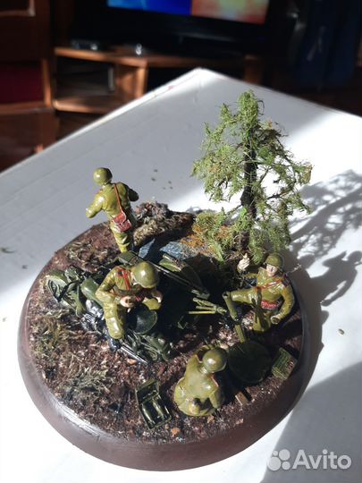 Диарама на тему ВОВ