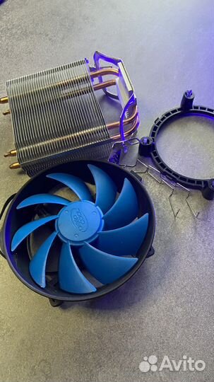 Процессор Intel i3-8350k + кулер