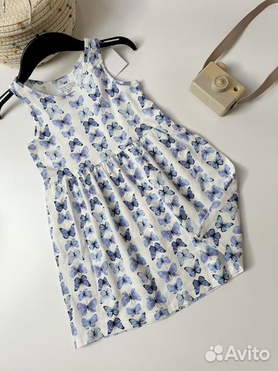 Платье на девочку h&m 110/116 122/128
