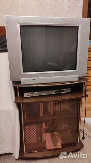 Телевизор Philips 21pt5307s 21 дюйм с тумбочкой