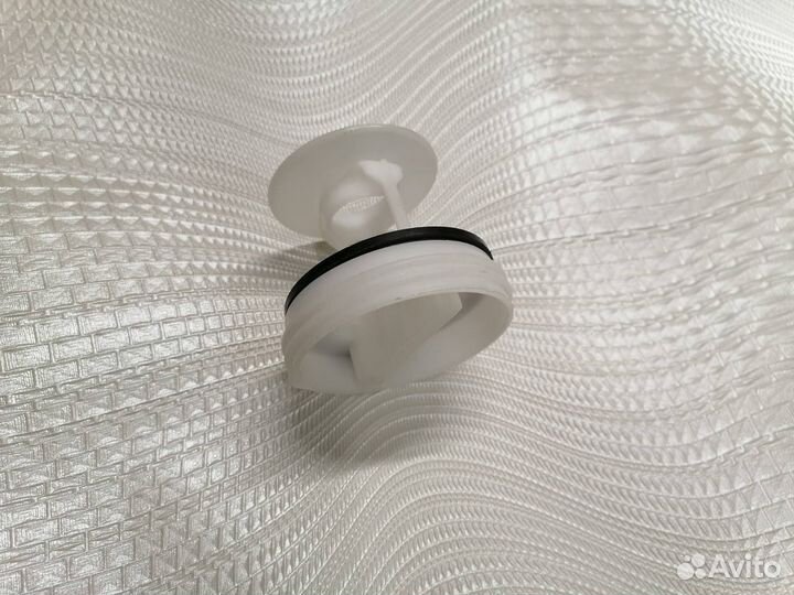 Заглушка-фильтр насоса стиральной машины