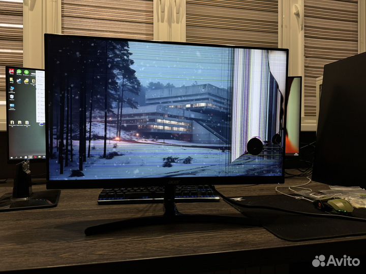 Монтор Acer k243Y (разбита матрица)