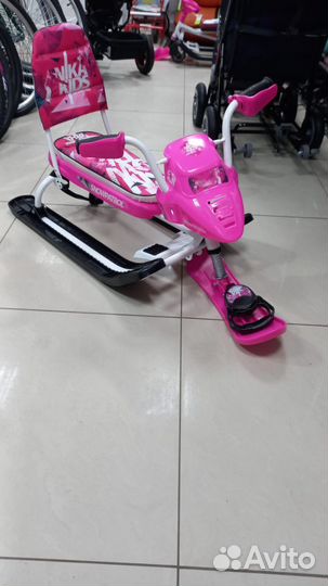 Снегокат ника Snowpatrol Россия с велорулем