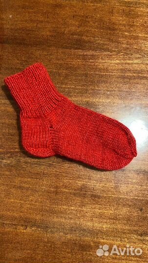 Носки шерстяные вязанные новые