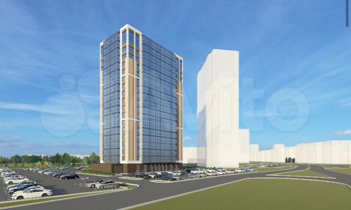 2-к. квартира, 51,5 м², 2/19 эт.