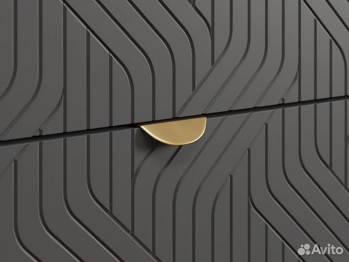 Тумба Монблан-2 Fancy Grafit